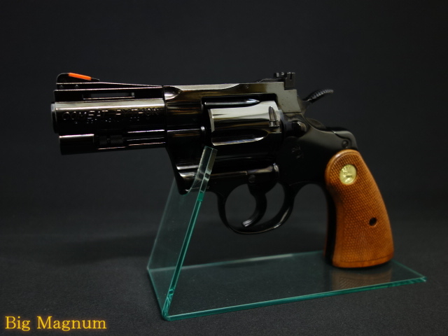 【タナカ】コルトパイソン 3inch Rモデルスチールフィニッシュ モデルガン