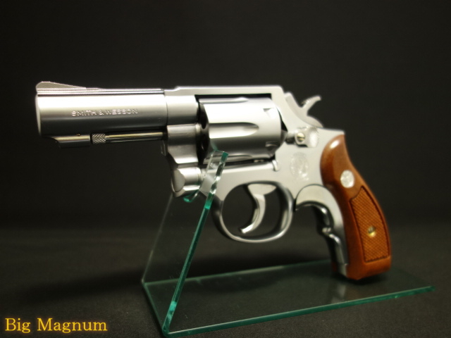 M65 .357Magnum 3インチ ステンレスフィニッシュ Ver.3 モデルガン