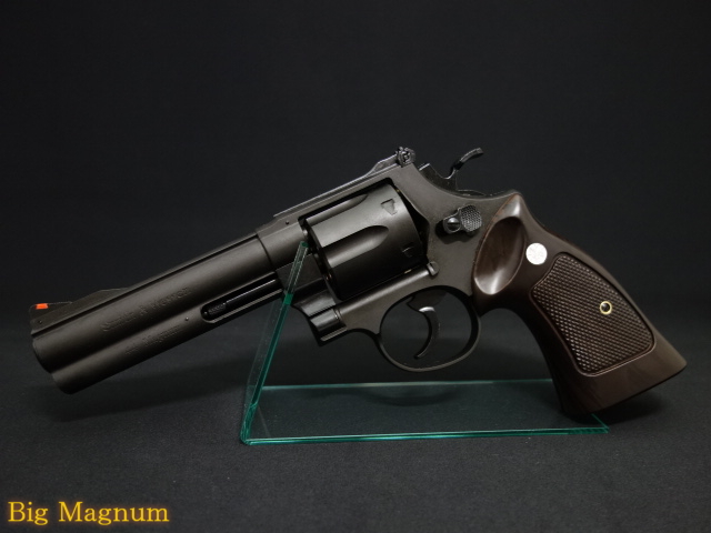 S&W M629 クラシック 5インチ Xカートリッジ ブラックHW プラグリップ