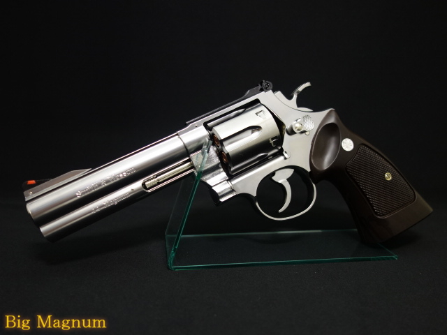 S&W M629 クラシック 5インチ Xカートリッジ シルバーABS プラグリップ