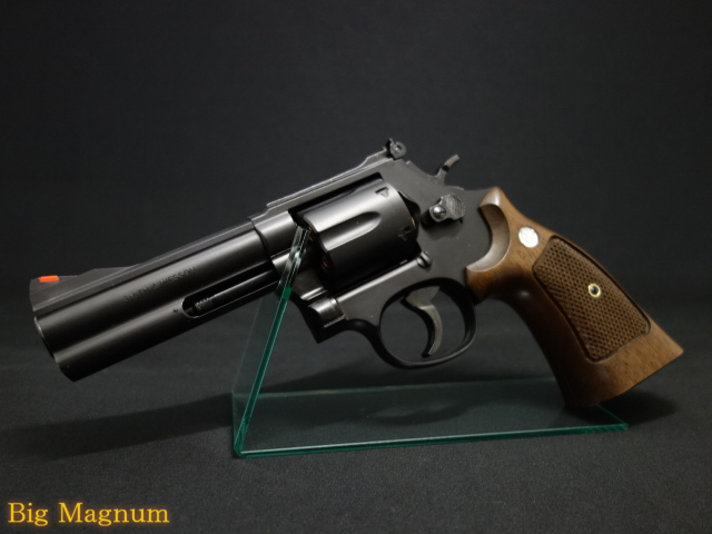 S&W M586 ブラックABS Xカートリッジ 木製グリップ