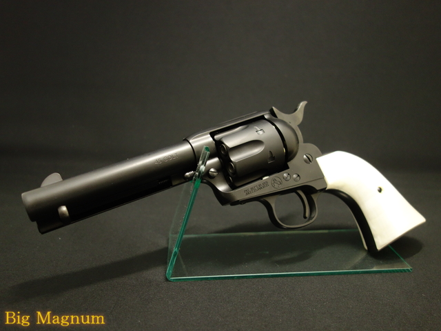 SAA .45 1stGen シビリアン マットブラックABS パールグリップ