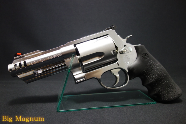 【タナカ】 S&W M500 3+1インチ ステンレスモデル
