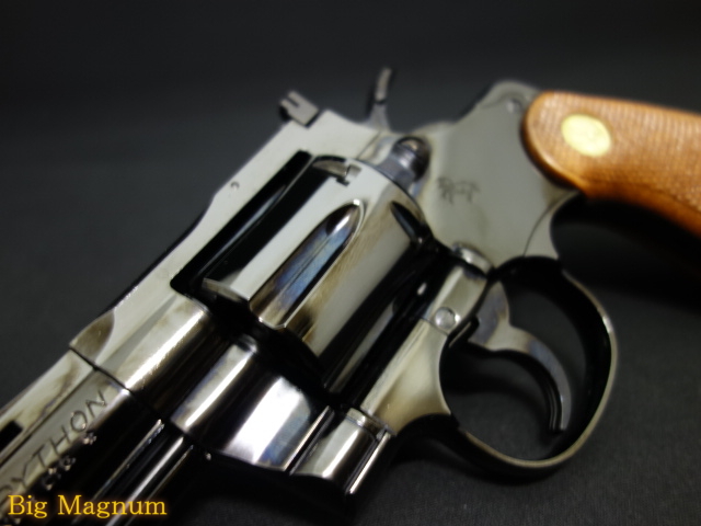 【タナカ】コルトパイソン 3inch Rモデルスチールフィニッシュ モデルガン