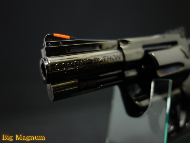 【タナカ】コルトパイソン 3inch Rモデルスチールフィニッシュ モデルガン