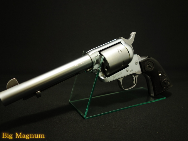 SAA 2nd Gen 5-1/2インチ ステンレスフィニッシュABS ノンフルート シリンダーPEGASAS 2 ガスガン 