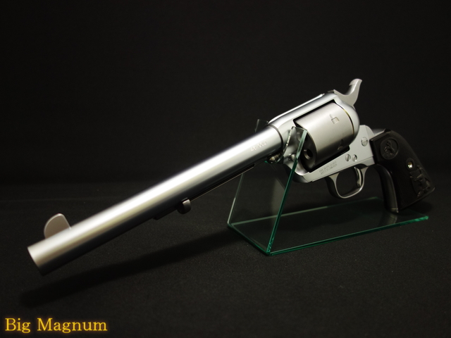 SAA 2nd Gen 7-1/2インチ ステンレスフィニッシュABS ノンフルート シリンダーPEGASAS 2 ガスガン 