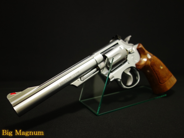 【タナカ】S&W M66 6inch ステンレスフィニッシュ Ver.3 ガスガン 