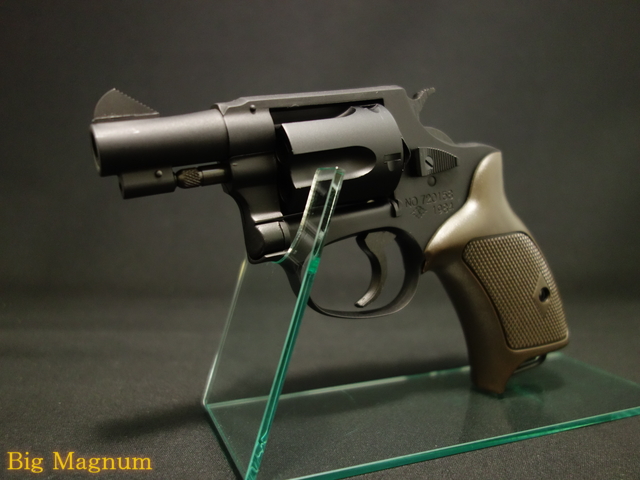 バ*ー様 ニューナンブ　ガスガン A!CTION】後期型ニューナンブM60 51mm 1984年製造モデル
